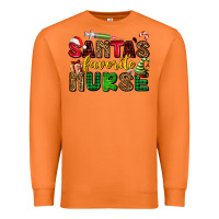 Carrot santas favorite nurse Premium Sweatshirt - AdoDesignShop