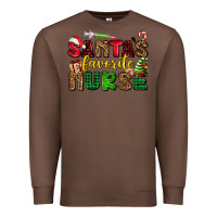Chestnut santas favorite nurse Premium Sweatshirt - AdoDesignShop