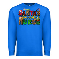 True Royal santas favorite nurse Premium Sweatshirt - AdoDesignShop