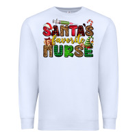 White santas favorite nurse Premium Sweatshirt - AdoDesignShop