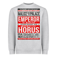 Heather Grey malice above the palace essential Heavyweight Sweatshirt - artisFamous
