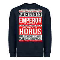 Navy malice above the palace essential Heavyweight Sweatshirt - artisFamous