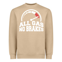 Mushroom all gas no brakes Heavyweight Sweatshirt - artisFamous