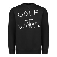 Black golf wang burgundy Heavyweight Sweatshirt - artisFamous
