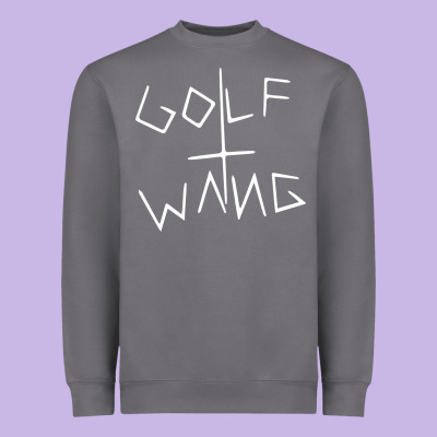 Golf Wang Burgundy Heavyweight Sweatshirt Designed By Artisfamous