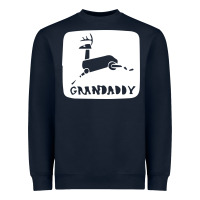 Navy grandaddy Heavyweight Sweatshirt - artisFamous