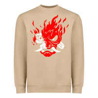 Mushroom cyberpunk 2077 Heavyweight Sweatshirt - artisFamous