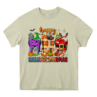 Mossy Happy Hallothanksmas teeth Heavy Core Tee - texasbilliewilder