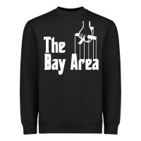 Black the bay area Heavyweight Sweatshirt - artisFamous