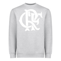 Heather Grey camisa do flamengo Heavyweight Sweatshirt - artisFamous