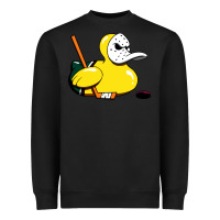 Black mighty rubber ducky Heavyweight Sweatshirt - artisFamous