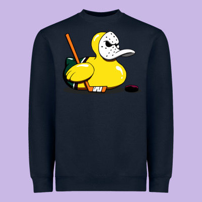 Mighty Rubber Ducky Heavyweight Sweatshirt Designed By Artisfamous