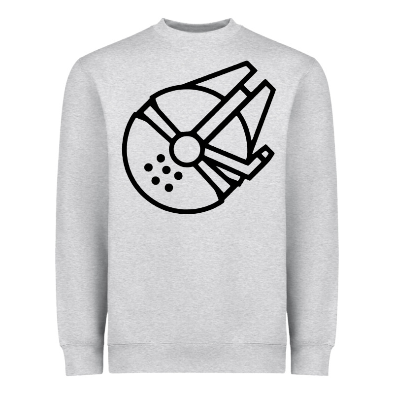 Millennium Falcon Heavyweight Sweatshirt by artisFamous | Teevron
