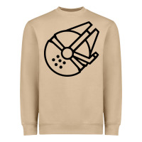 Mushroom millennium falcon Heavyweight Sweatshirt - artisFamous