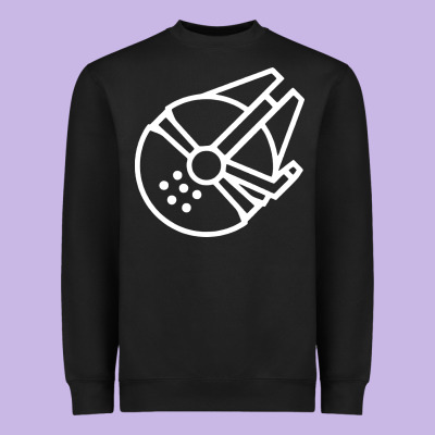 Millennium Falcon Heavyweight Sweatshirt Designed By Artisfamous