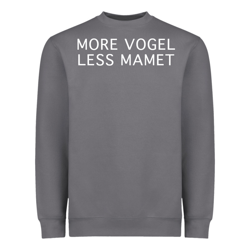 More Vogel Less Mamet Heavyweight Sweatshirt by artisFamous | Teevron