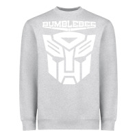 Heather Grey bumblebee strong Heavyweight Sweatshirt - artisFamous