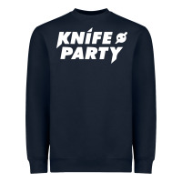 Navy knife party Heavyweight Sweatshirt - artisFamous