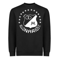 Black millonarios futbol Heavyweight Sweatshirt - artisFamous