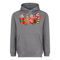 Storm christmas tree cake and coffee cups ado Heavyweight Hoodie - AdoDesignShop