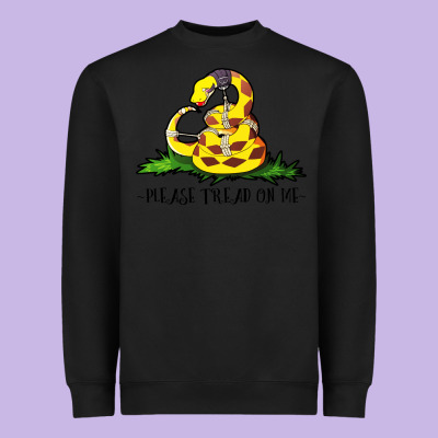 Please Tread On Me Heavyweight Sweatshirt Designed By Artisfamous