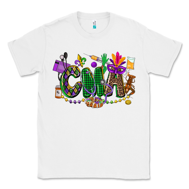 Cma Mardi Gras Cowgirl Classic Tee by CowGirlArtShop | Teevron