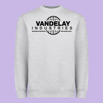 Vandelay Industries Heavyweight Sweatshirt Designed By Artisfamous
