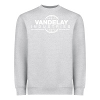 Heather Grey vandelay industries Heavyweight Sweatshirt - artisFamous
