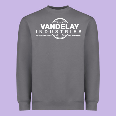 Vandelay Industries Heavyweight Sweatshirt Designed By Artisfamous