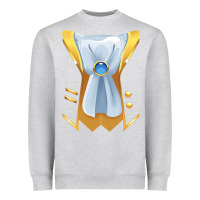 Heather Grey beauty and the beast coat costume halloween t shirt Heavyweight Sweatshirt - artisFamous