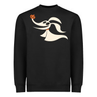 Black halloween nightmare before christmas zero tank top Heavyweight Sweatshirt - artisFamous