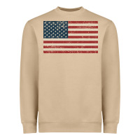 Mushroom american flag Heavyweight Sweatshirt - artisFamous