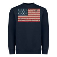 American Flag Heavyweight Sweatshirt | Teevron