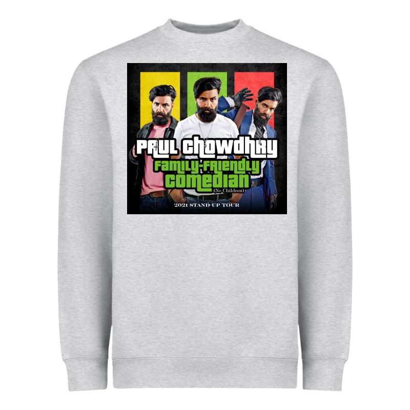 Friendly Comedian Paul Chowdhry Stand Up Heavyweight Sweatshirt by artisFamous | Teevron
