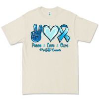 Bone Peace Love Cure Prostate Cancer Premium Tee - Jasminsmagicworld