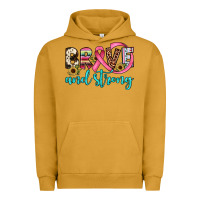 Pigment Peanut Butter brave and strong Urban Hoodie - JahusDesignShop