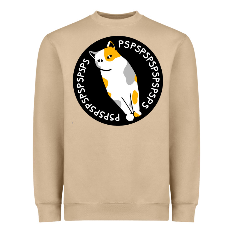 Calico Cat Heavyweight Sweatshirt by artisFamous | Teevron