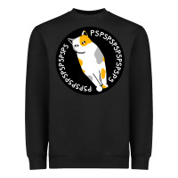Black calico cat Heavyweight Sweatshirt - artisFamous