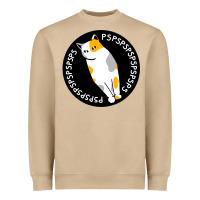 Mushroom calico cat Heavyweight Sweatshirt - artisFamous