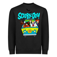 Black scooby doo Heavyweight Sweatshirt - artisFamous