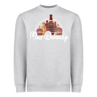 Heather Grey malt whiskey Heavyweight Sweatshirt - artisFamous