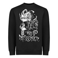 Black days n daze Heavyweight Sweatshirt - artisFamous