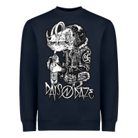 Navy days n daze Heavyweight Sweatshirt - artisFamous