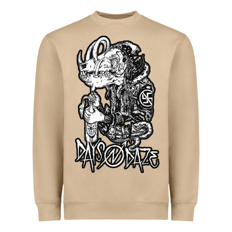 Days N Daze Heavyweight Sweatshirt by artisFamous | Teevron