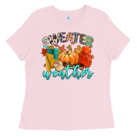 Bubblegum Pink weather Ladies Tee - CowGirlArtShop
