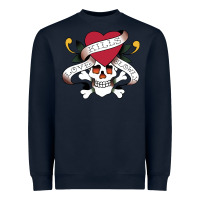 Navy Funny Ed Hardy Sarcasme Saying New Heavyweight Sweatshirt - artisFamous
