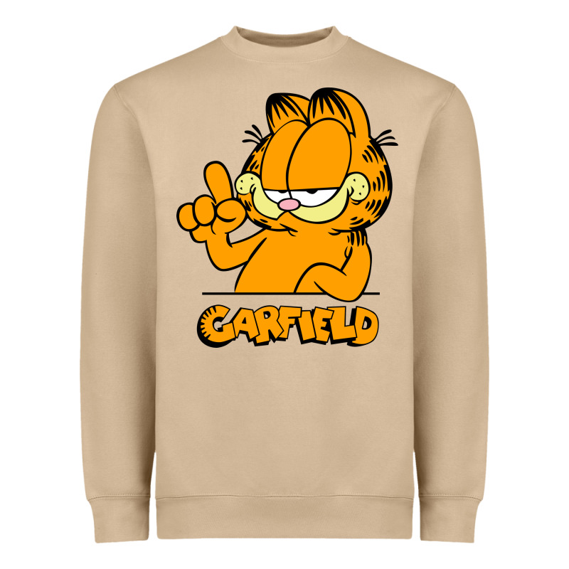 Funny Garfild New Vector Design Heavyweight Sweatshirt by artisFamous | Teevron