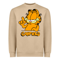 Mushroom Funny Garfild new vector design Heavyweight Sweatshirt - artisFamous