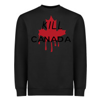 Black The Blame Canada New Heavyweight Sweatshirt - artisFamous