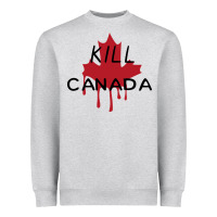 Heather Grey The Blame Canada New Heavyweight Sweatshirt - artisFamous